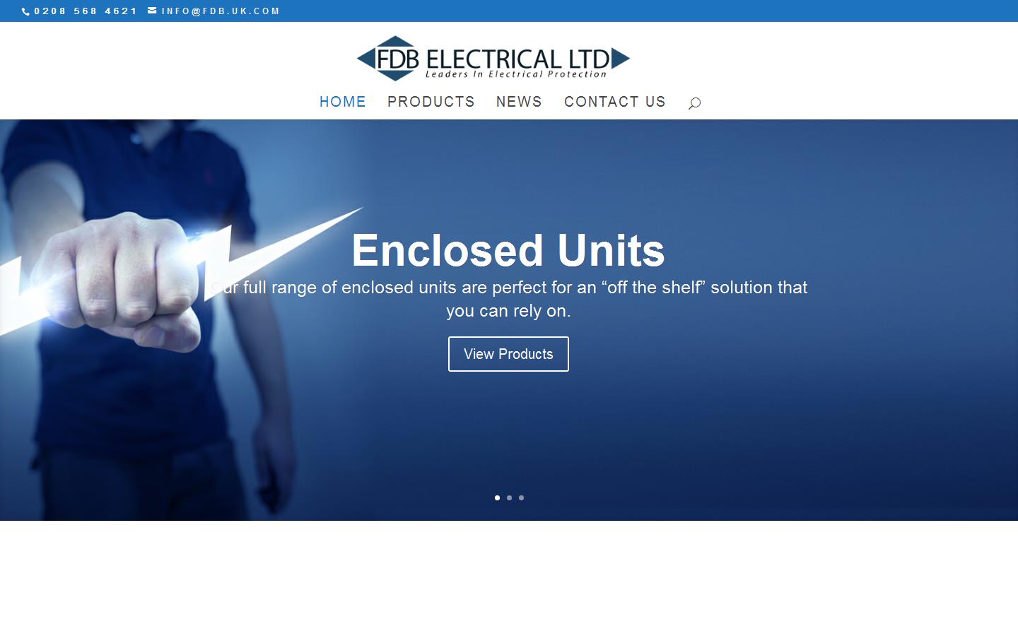 FDB Electrical Ltd Website