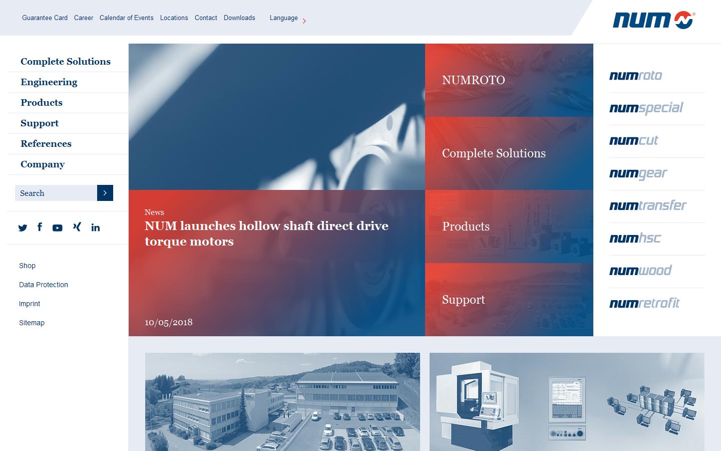 N U M UK Ltd Website