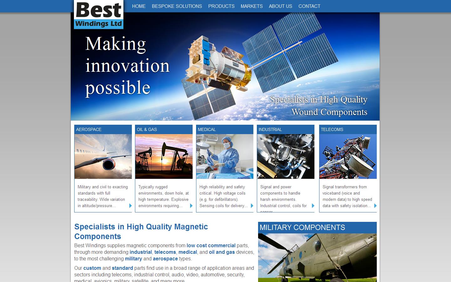 Best Windings Ltd Website