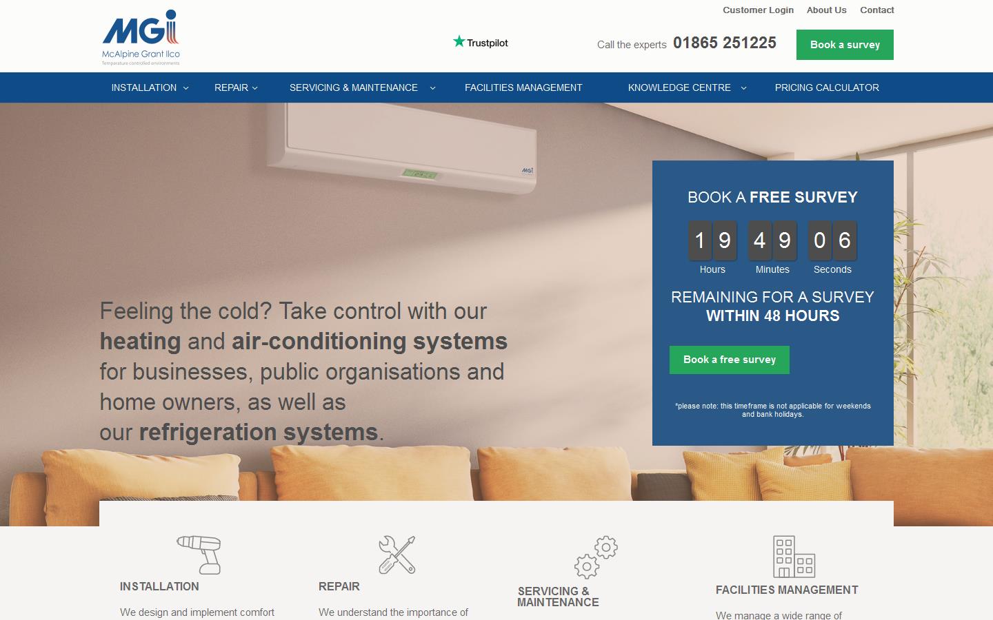 McAlpine Grant Ilco Ltd Website