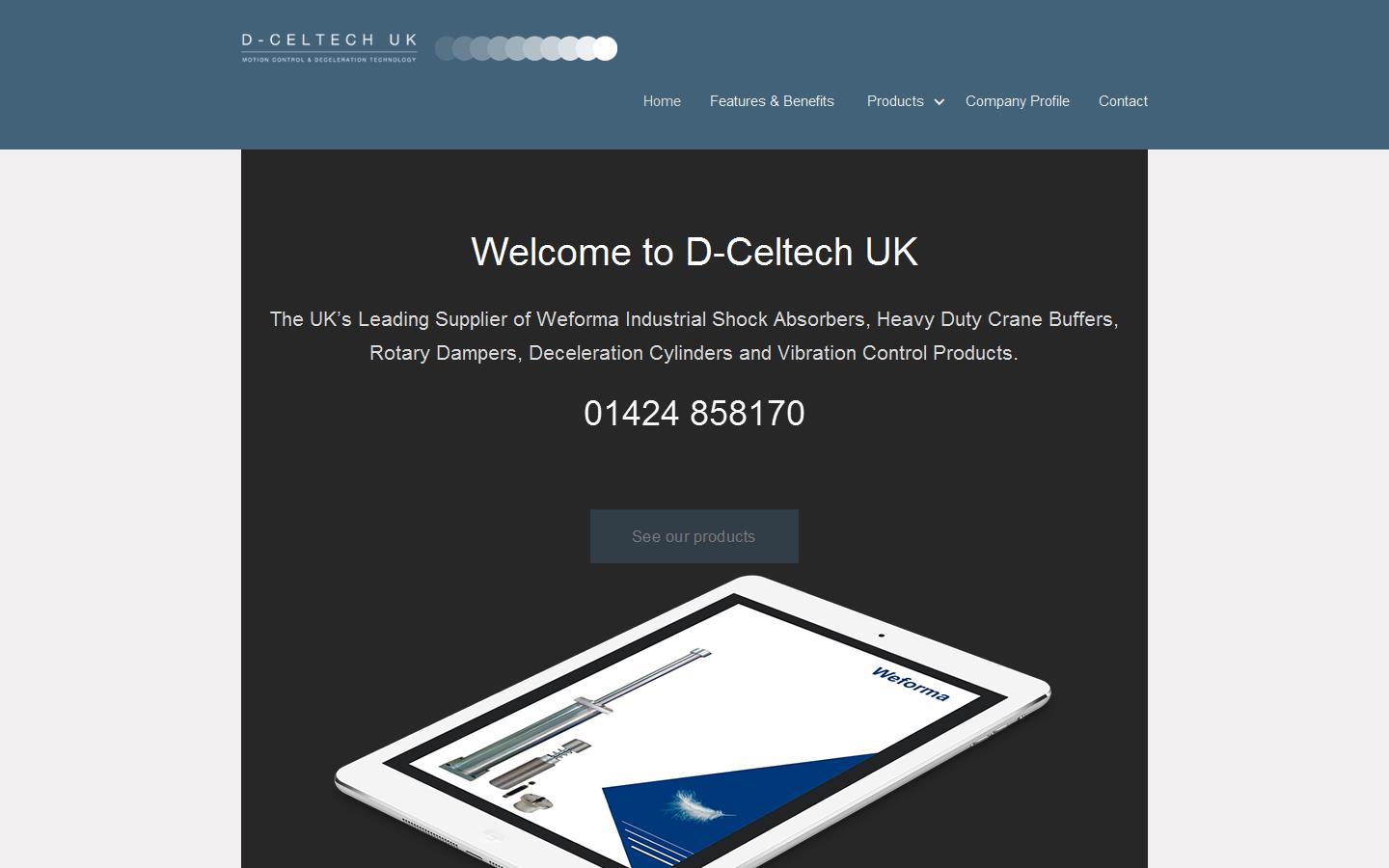 D-celtech UK Website