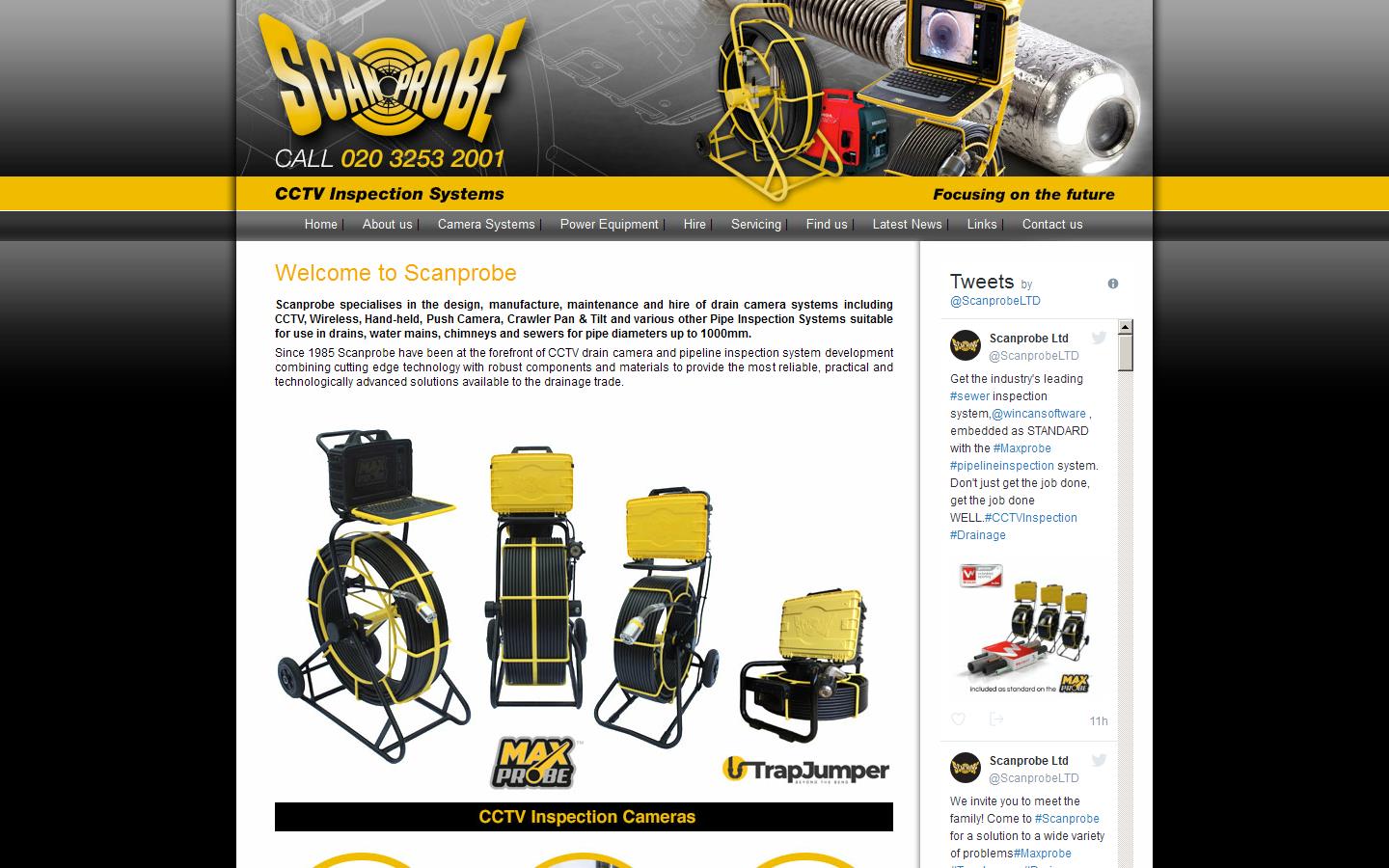 Scanprobe Techniques Ltd Website
