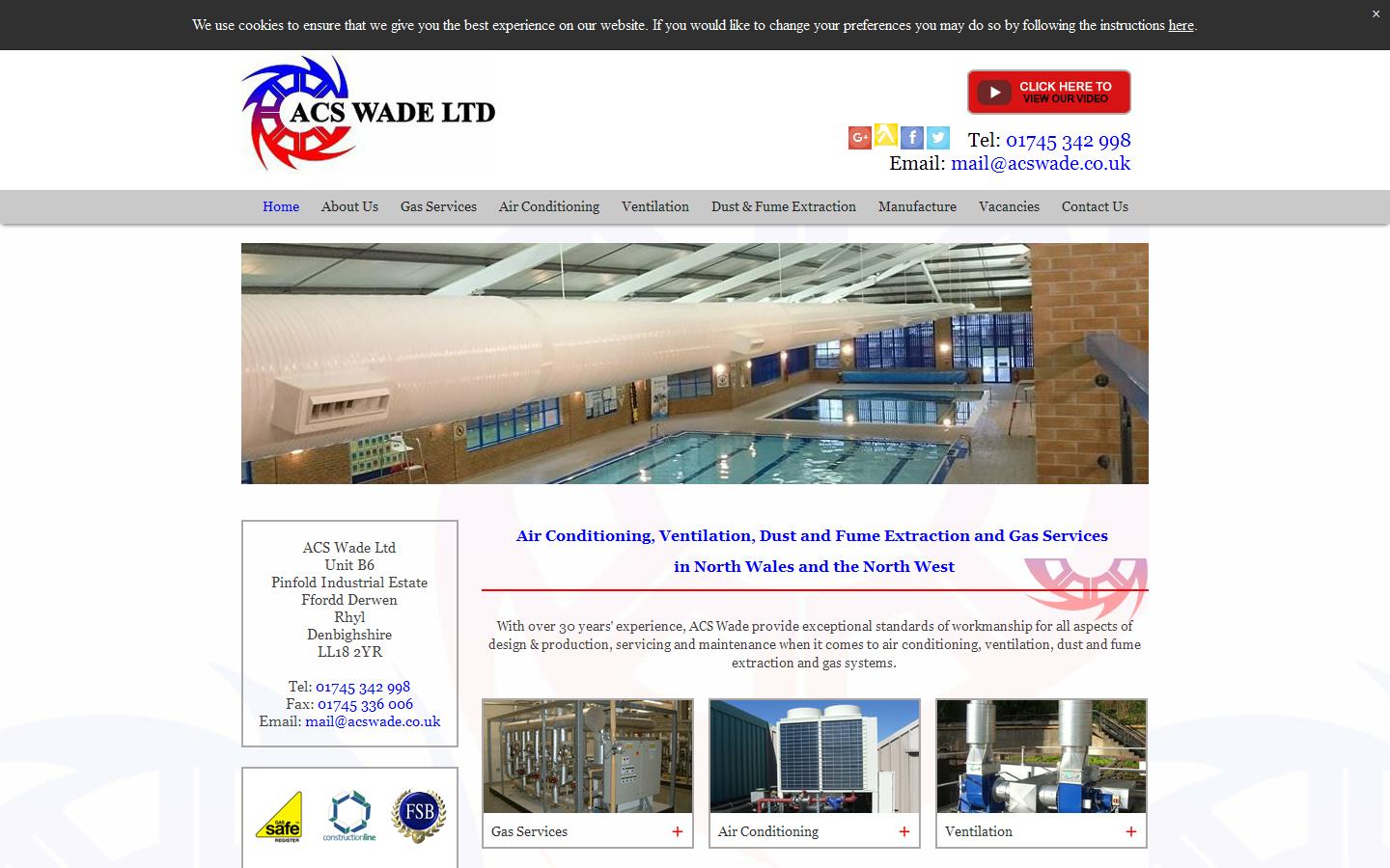 A C S Wade Ltd Website