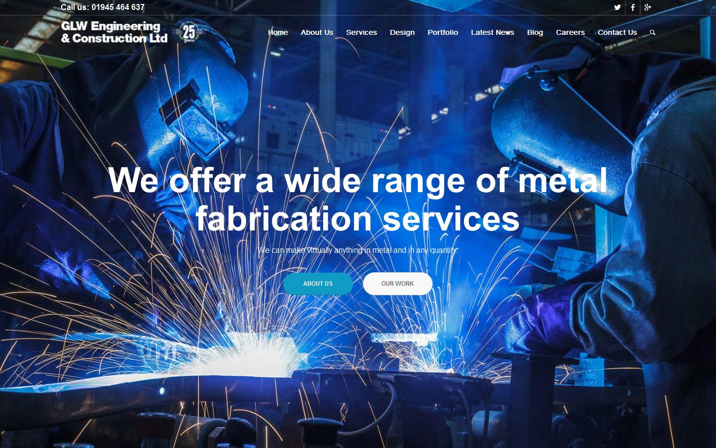 G L W Engineering & Construction Ltd Website