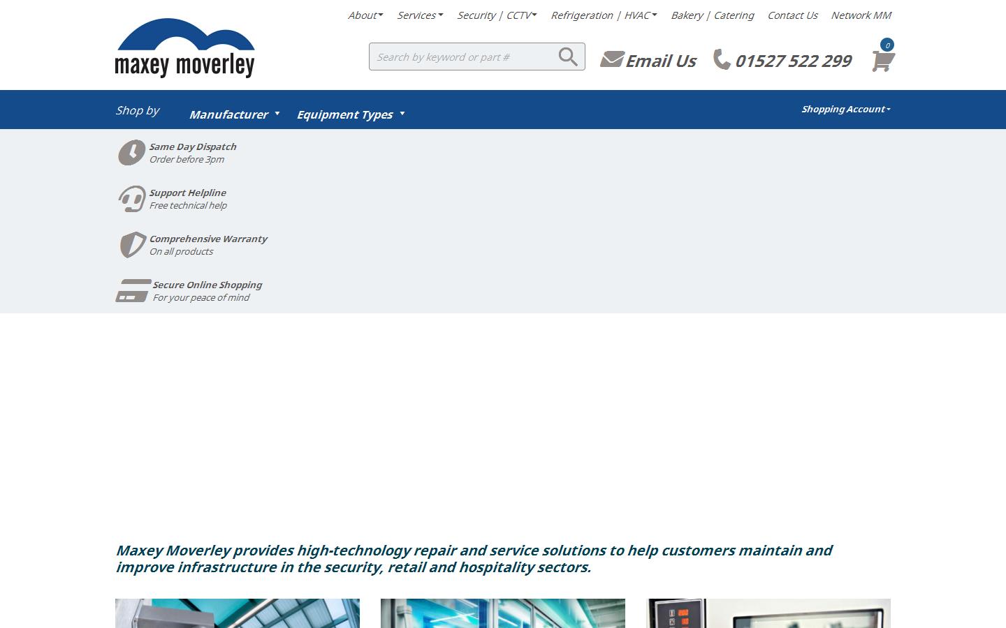 Maxey Moverley Website