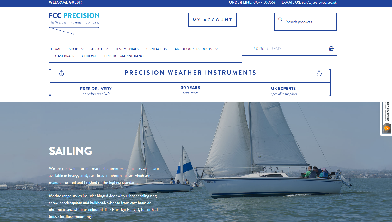 F C C Precision Website