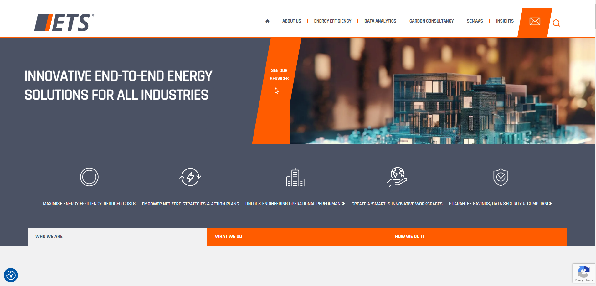 Energy & Technical Services Ltd Website