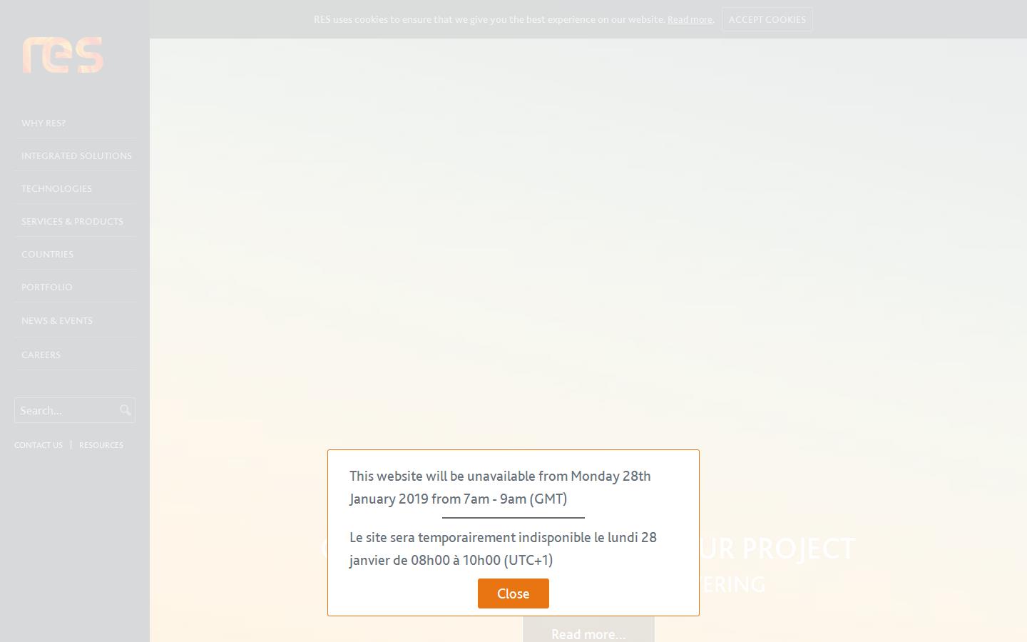 Renewable Energy Systems Website