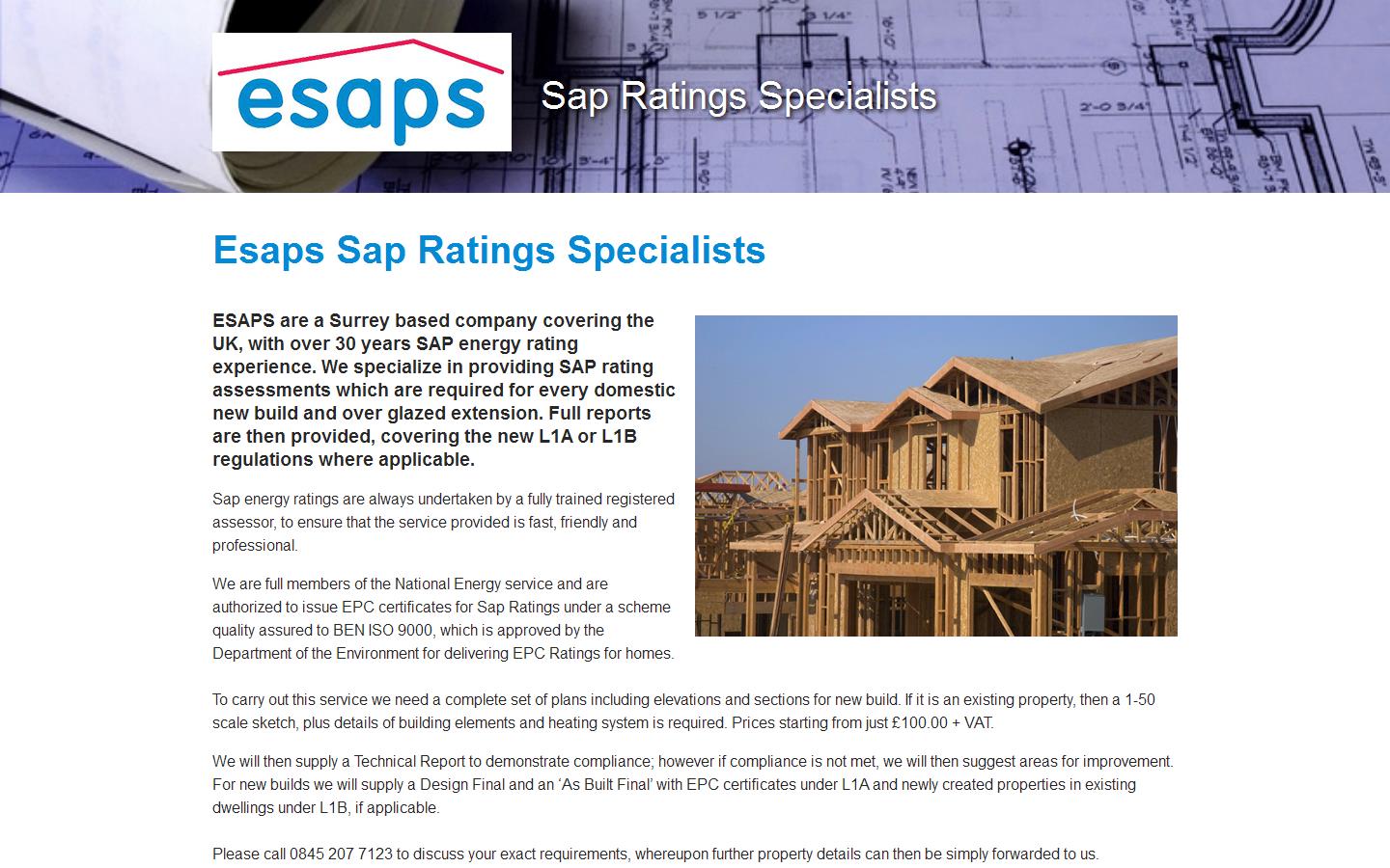 E S A P S Ltd Website