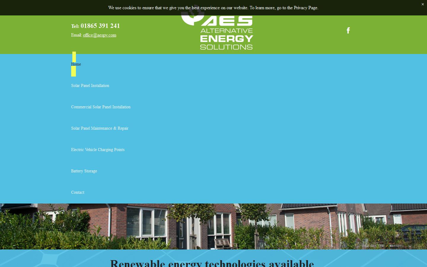 Alternative Energy Solutions Ltd Website