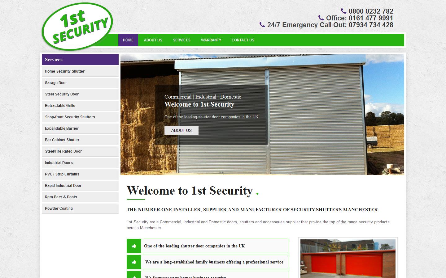 1st Security Website