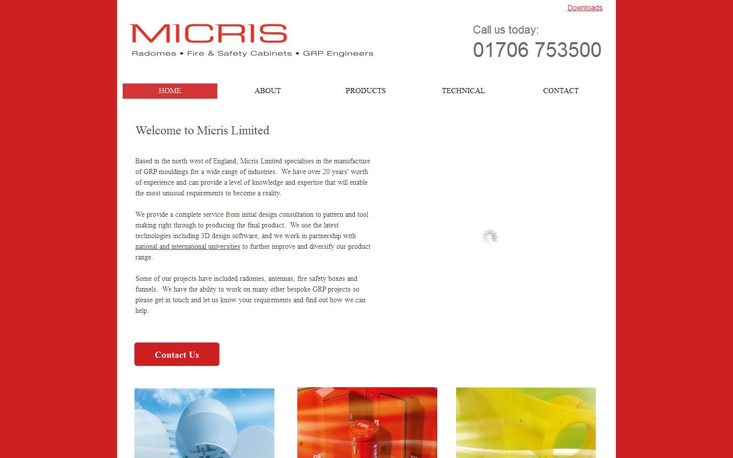 MICRIS Ltd Website