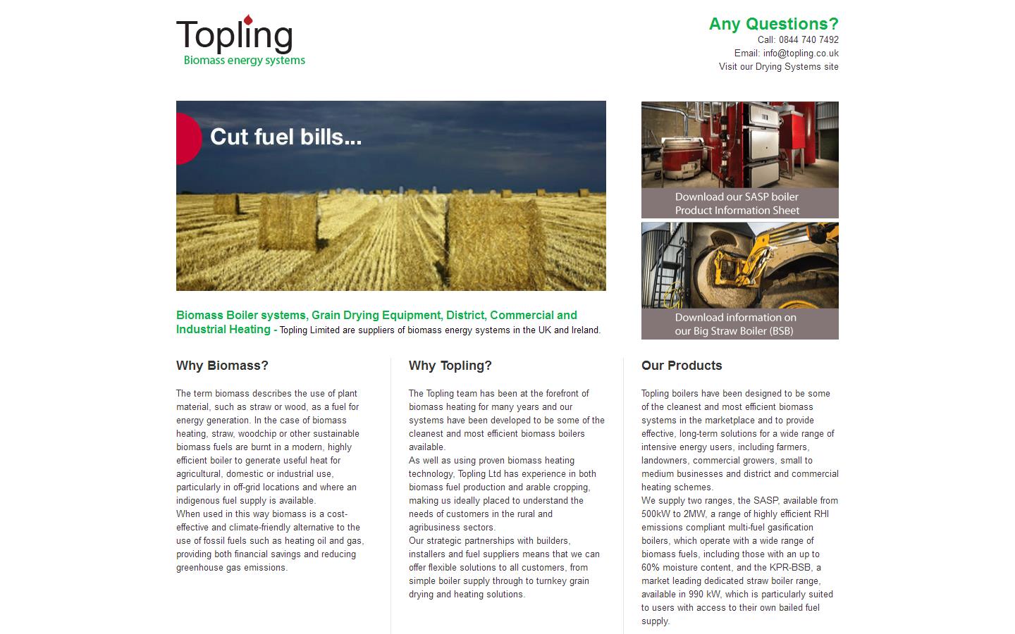 Topling Ltd Website