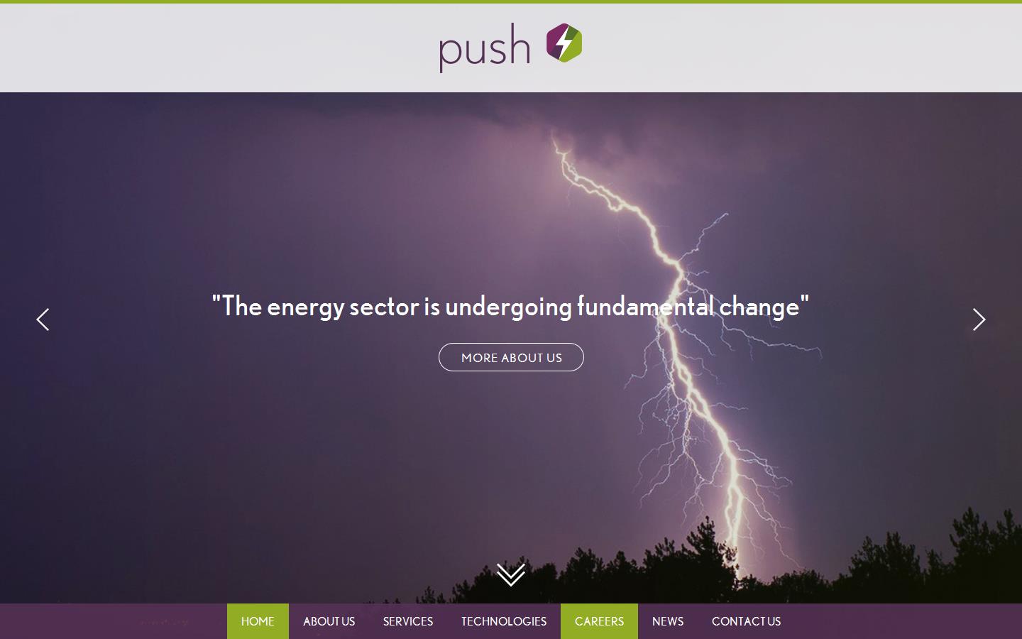 Push Energy Website