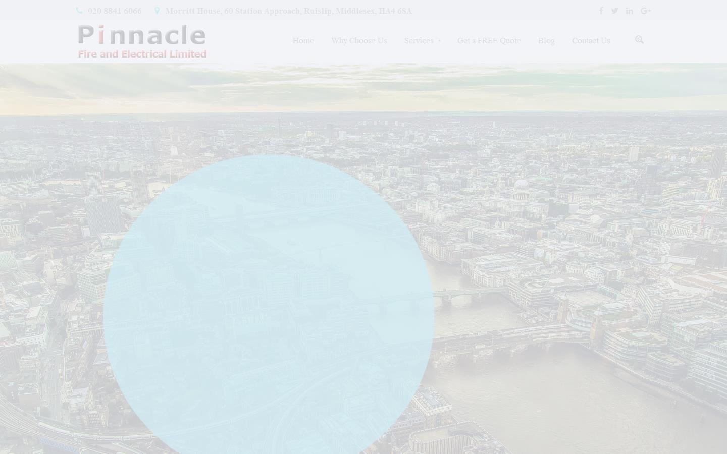 Pinnacle Fire & Electrical Website