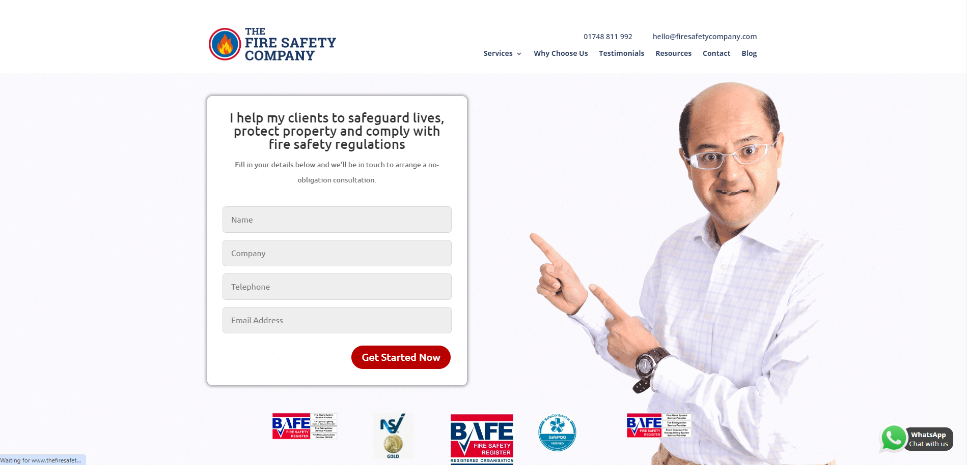 The Fire Safety Company Ltd Website