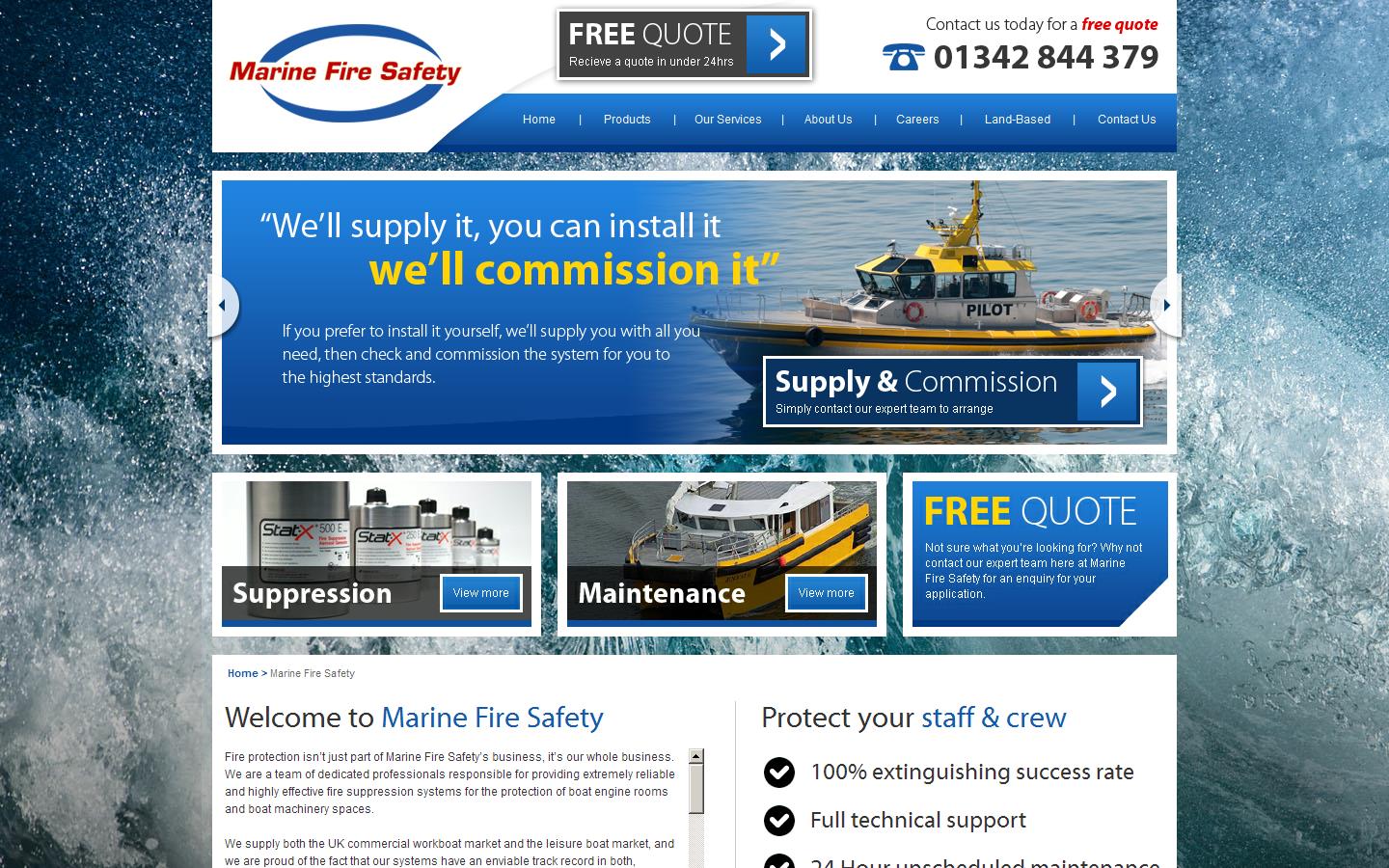 Marine Fire Safety Website