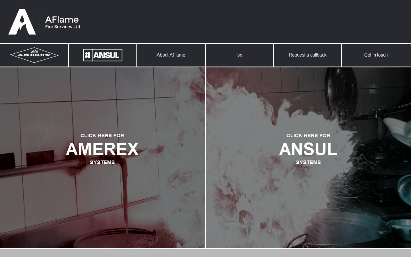 Aflame Fire Services Website
