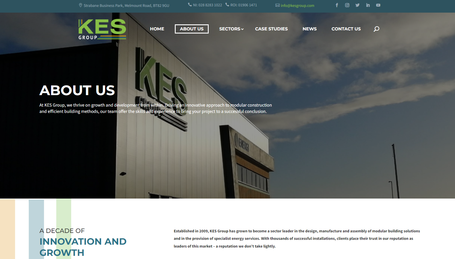 KES Group Website