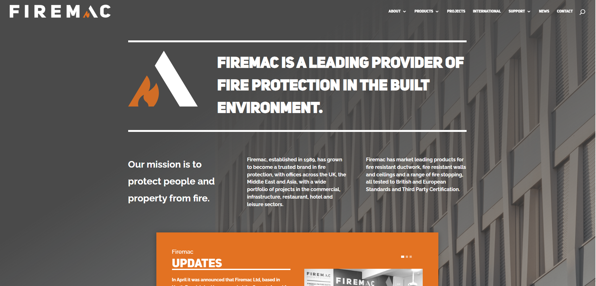 Firemac Website