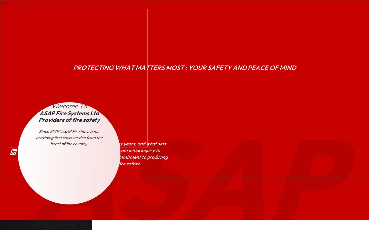 ASAP Fire Systems Website