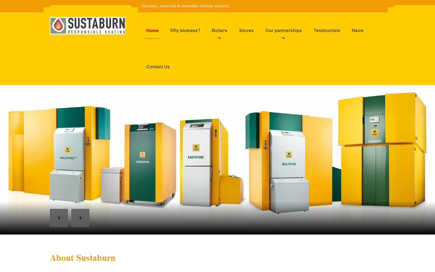 Sustaburn Website
