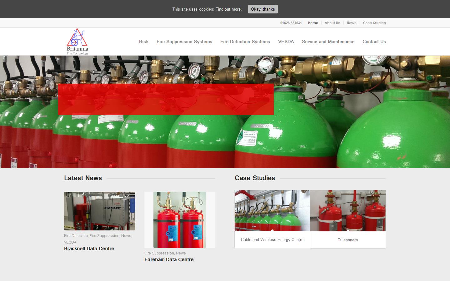 Britannia Fire Technology Website