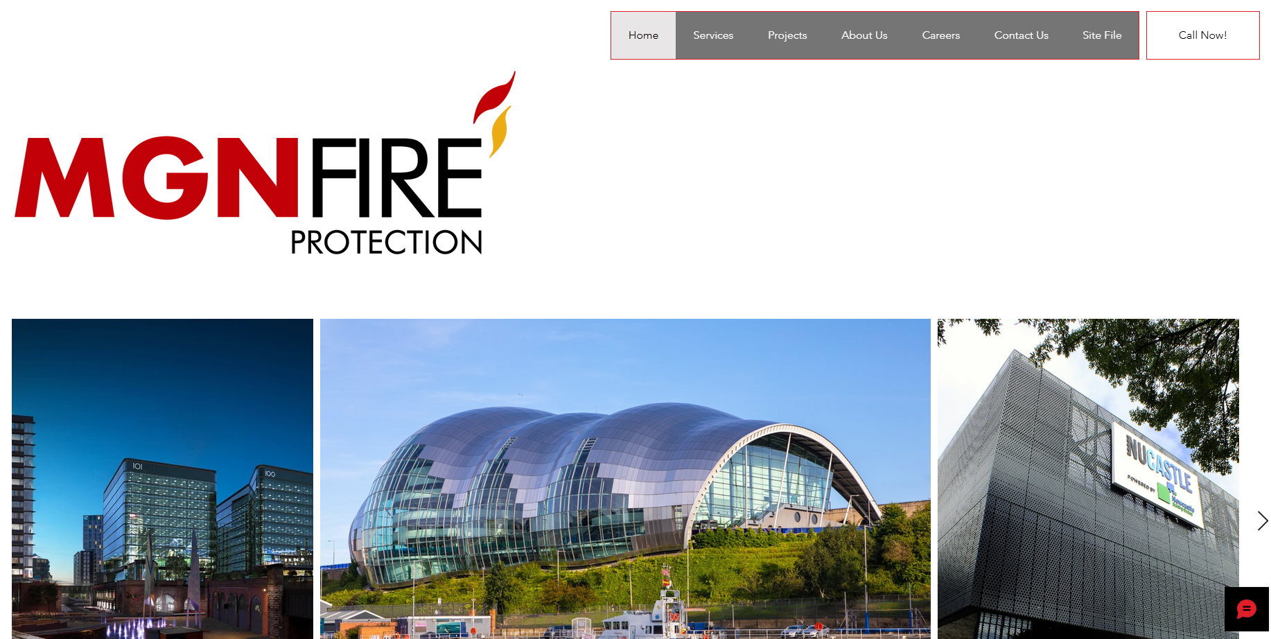 M G N Fire Protection Ltd Website