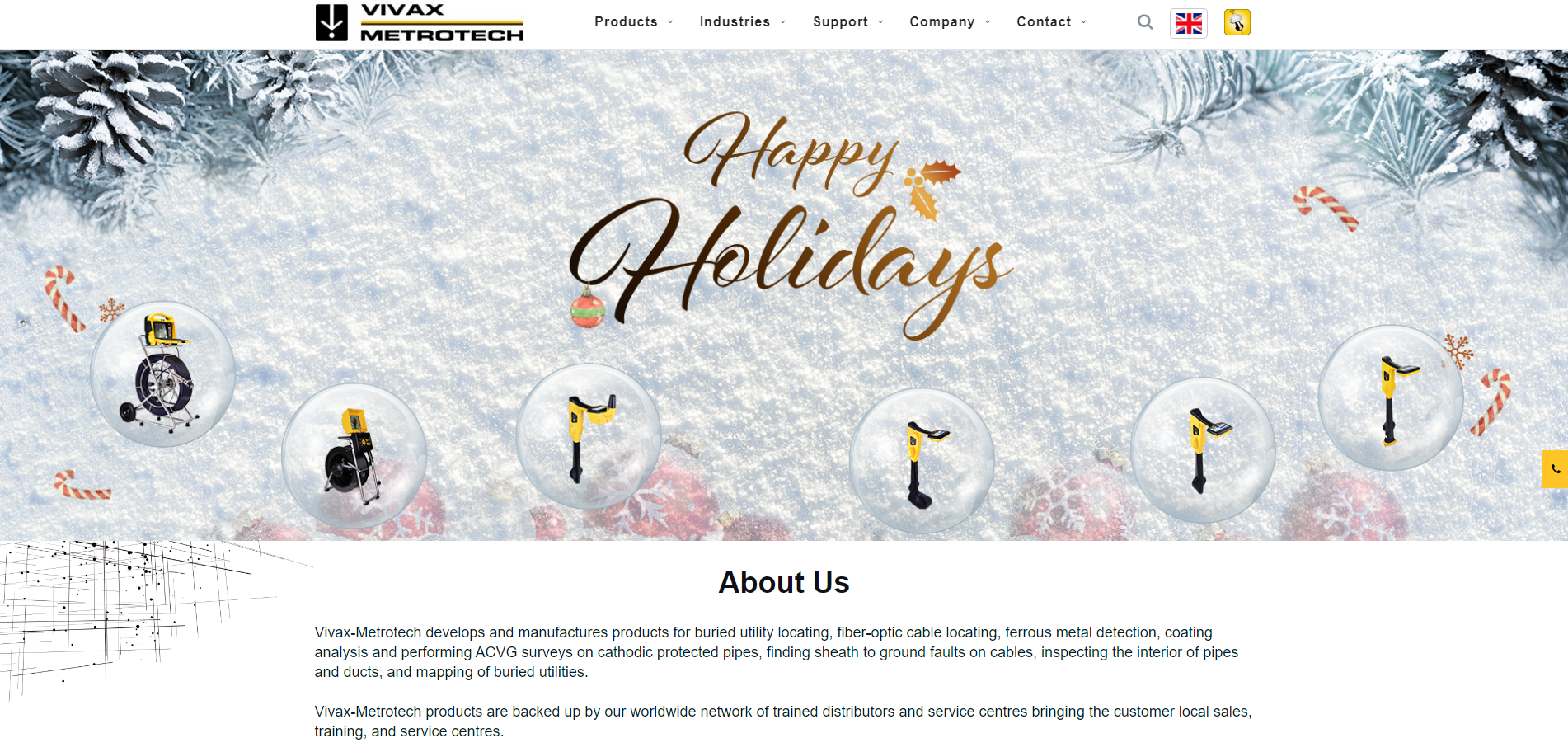 Vivax Metrotech Website