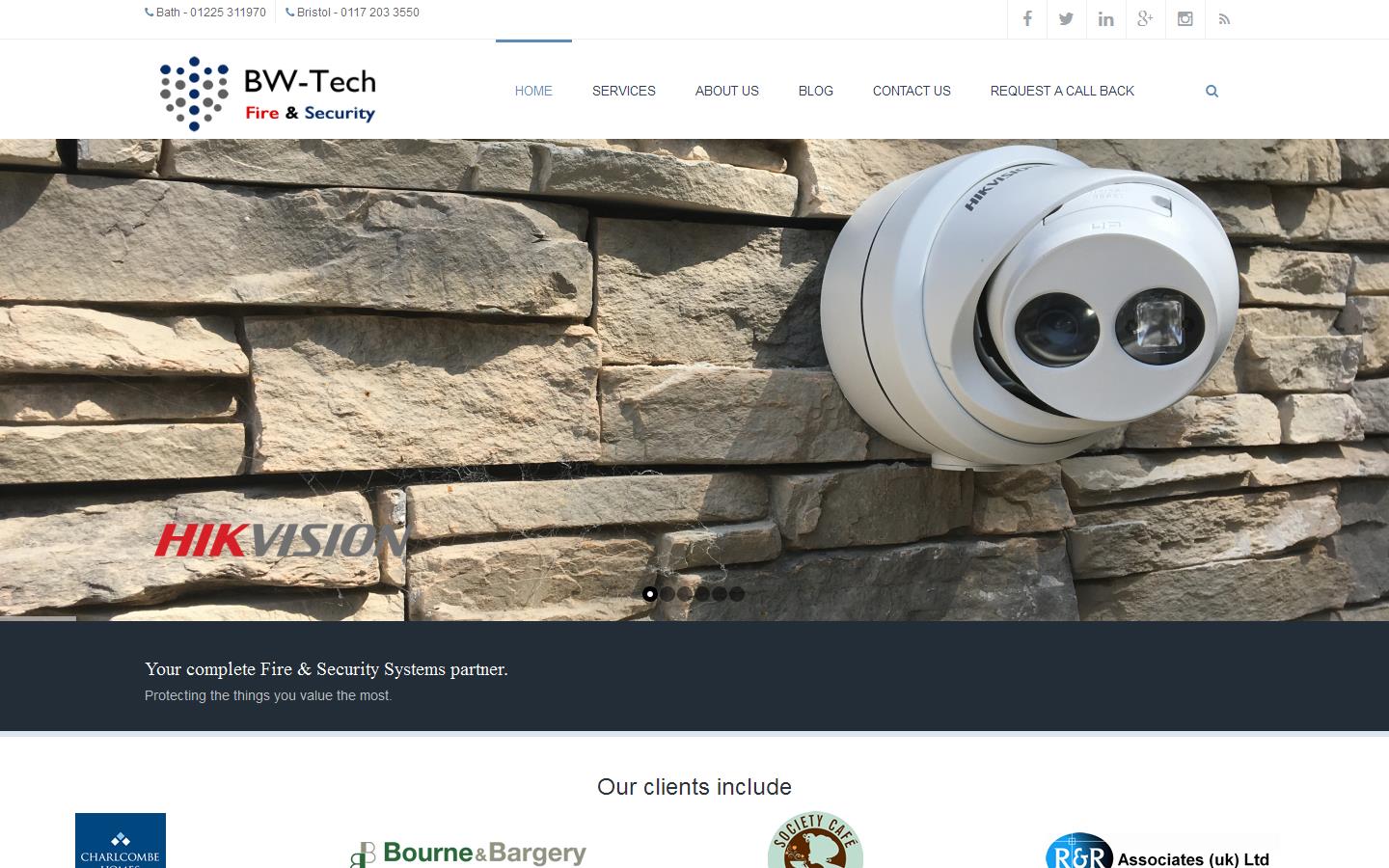 Bath & West Technical Services Website
