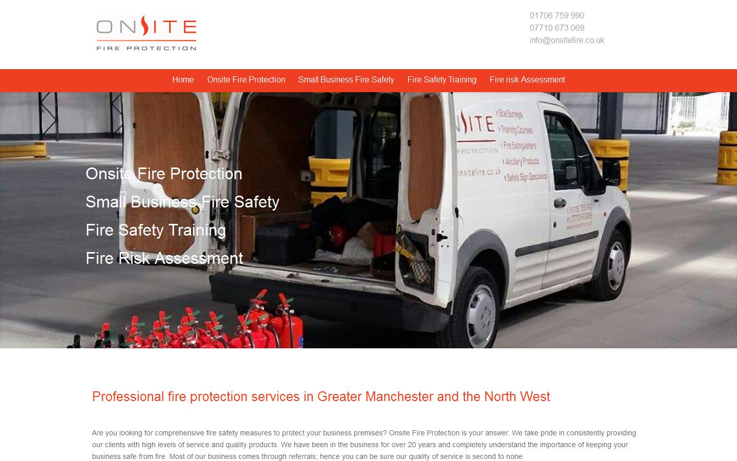 Onsite Fire Protection Website