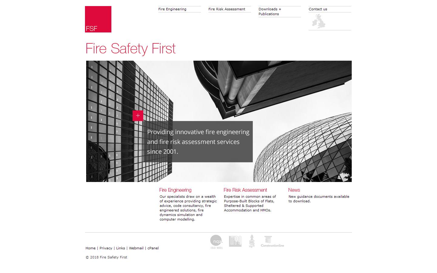 Fire Safety First Website