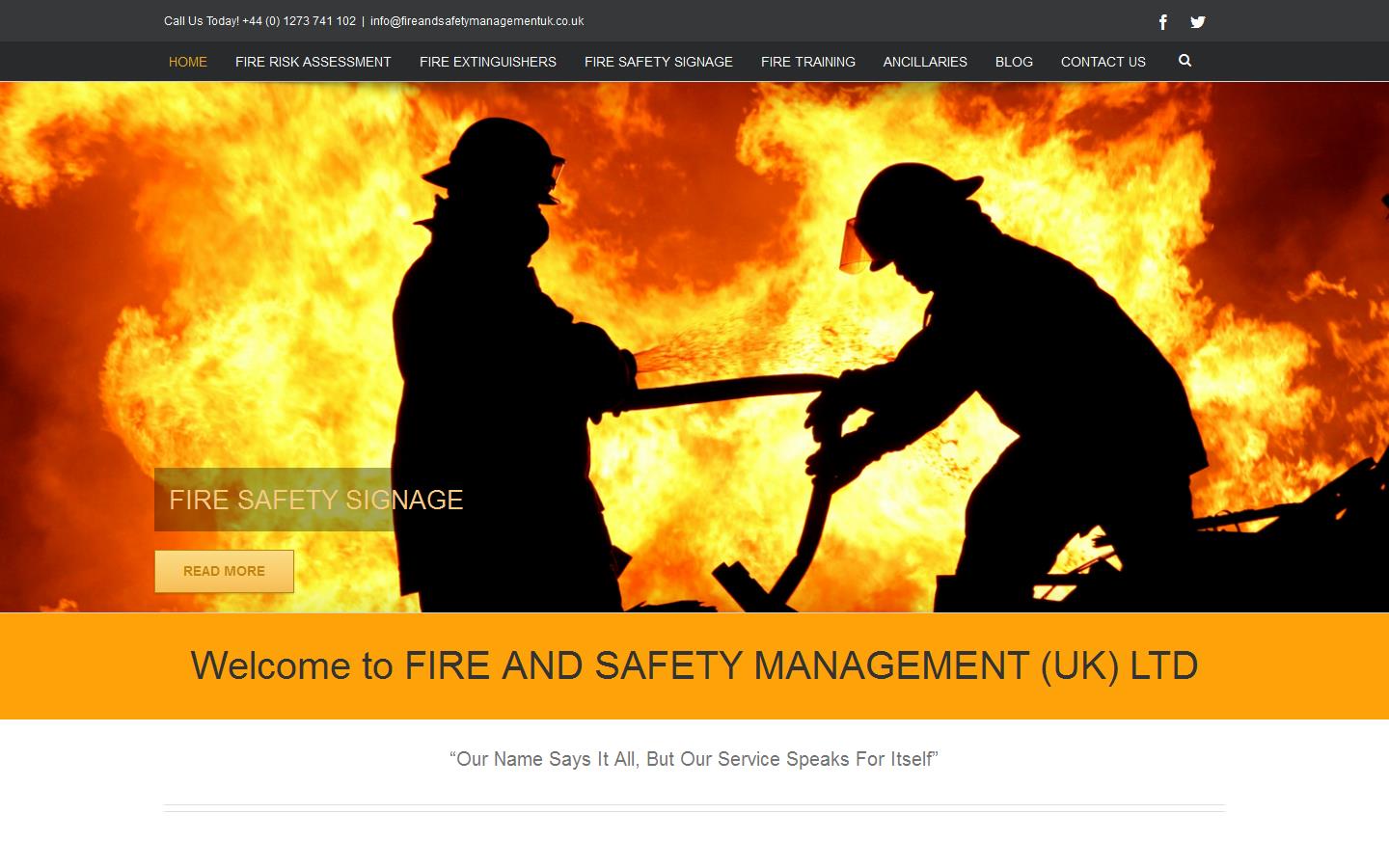 Fire & Safety Management UK Ltd Website