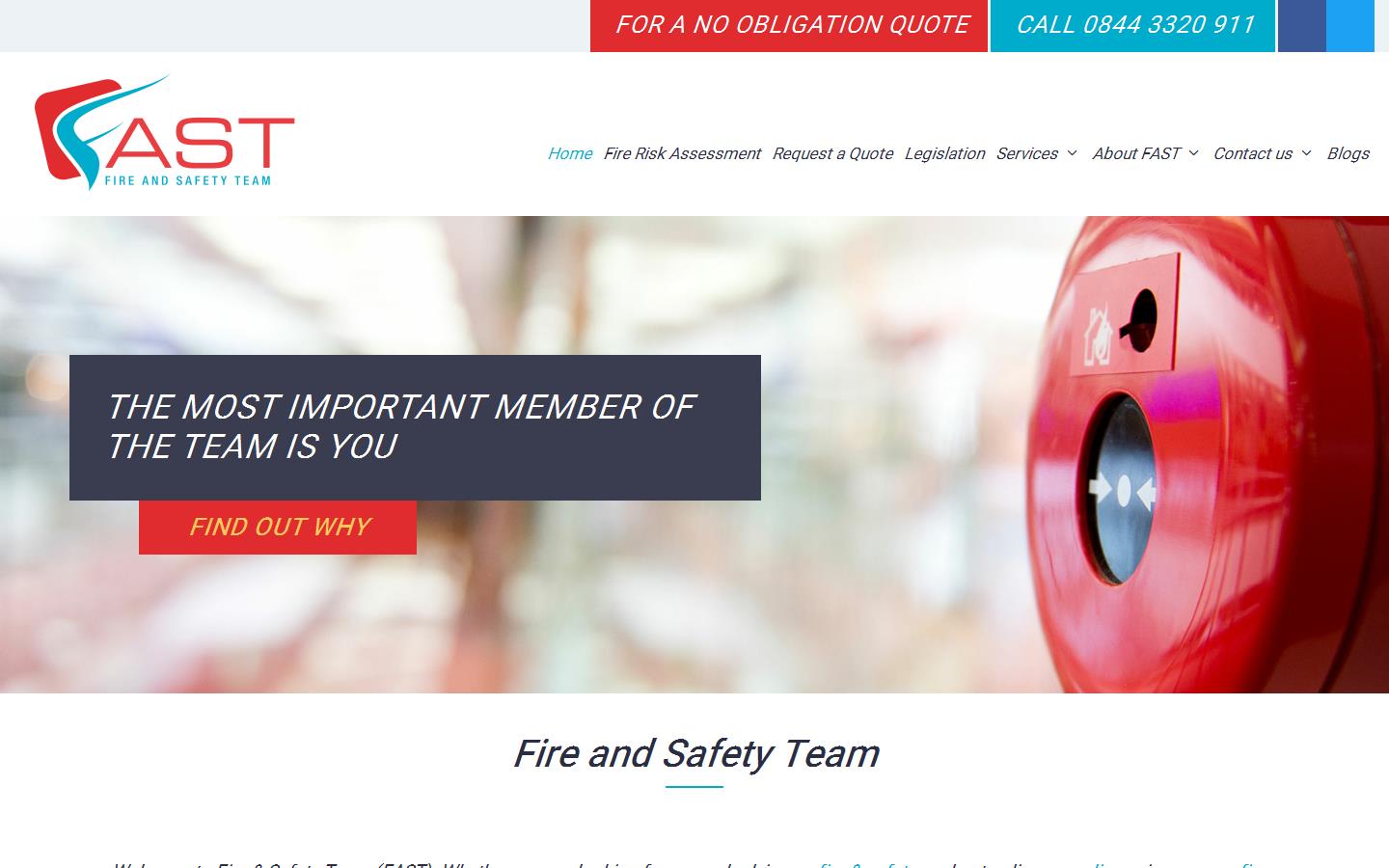 Fire & Safety Team Website