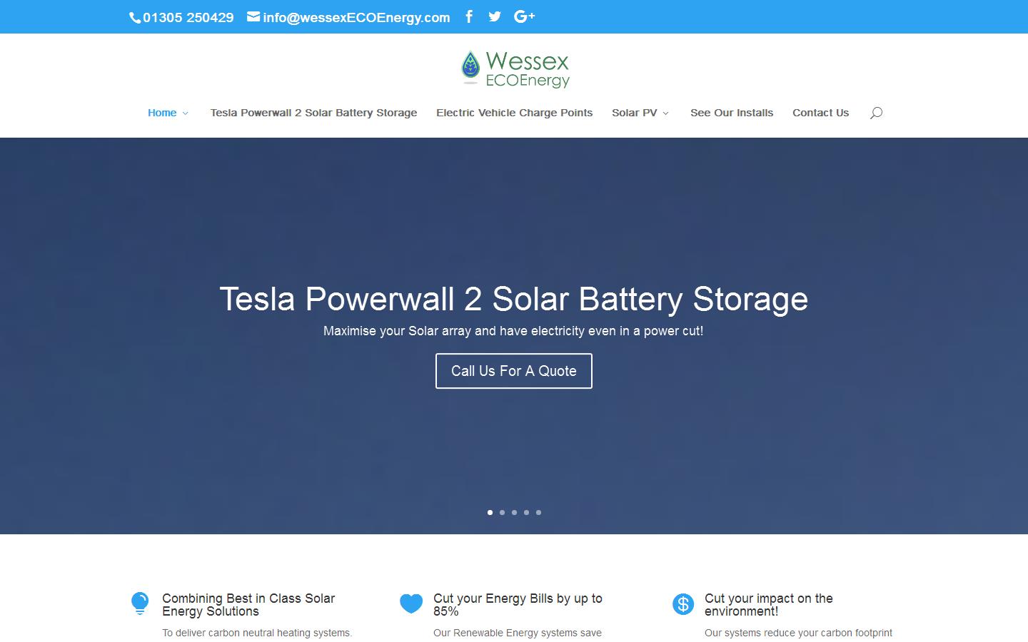 Wessex ECO Energy Website