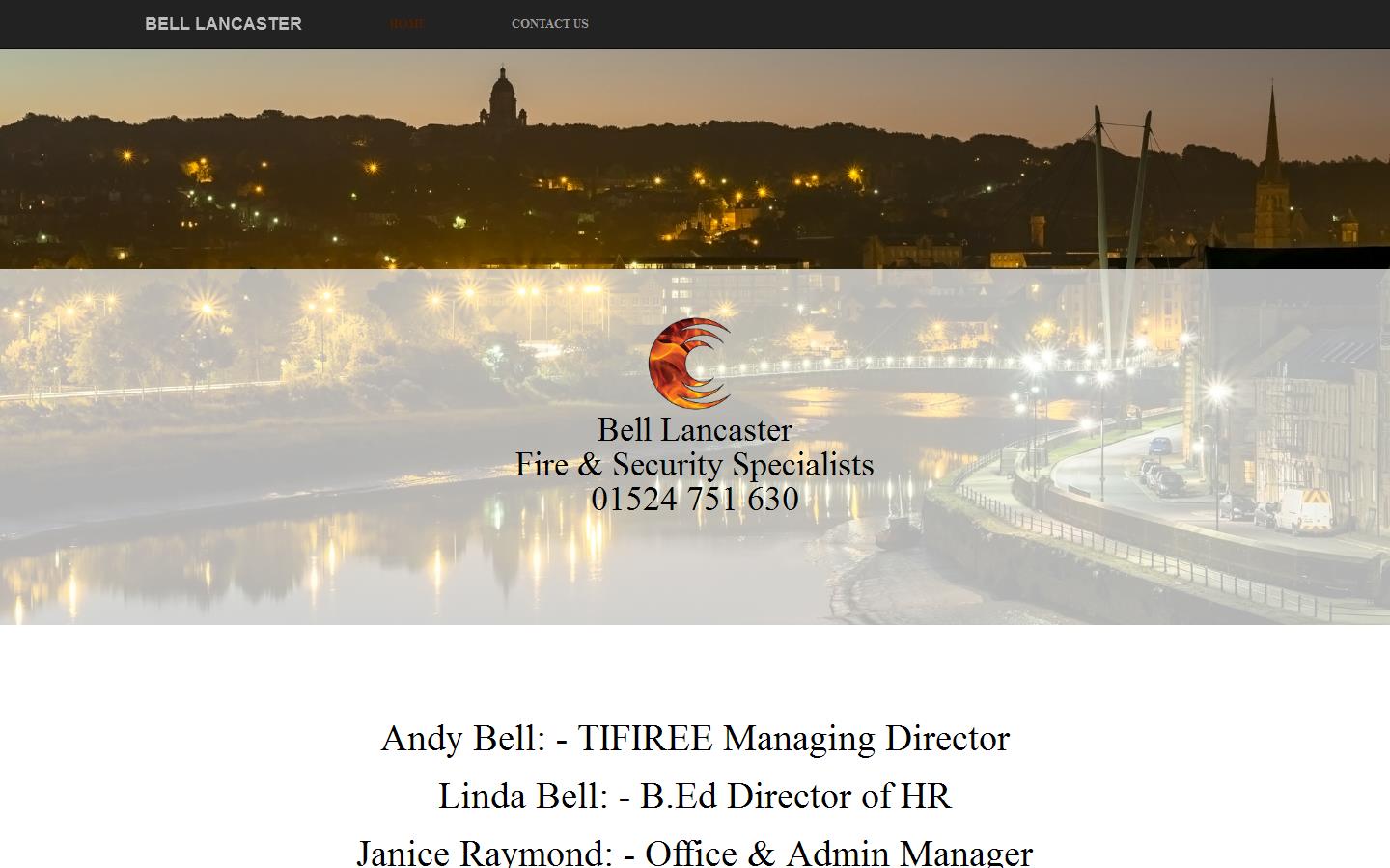 Bell Lancaster Website