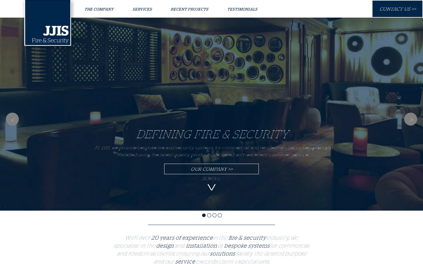 JJIS Fire & Security Website
