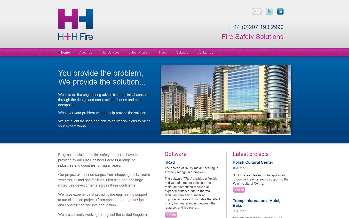 Horton & Horton Fire Ltd Website