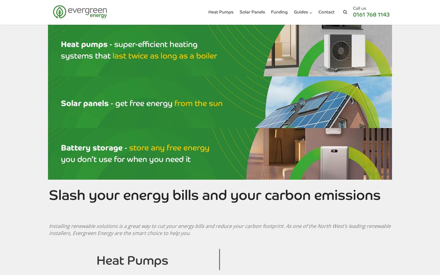 Evergreen Energy Website