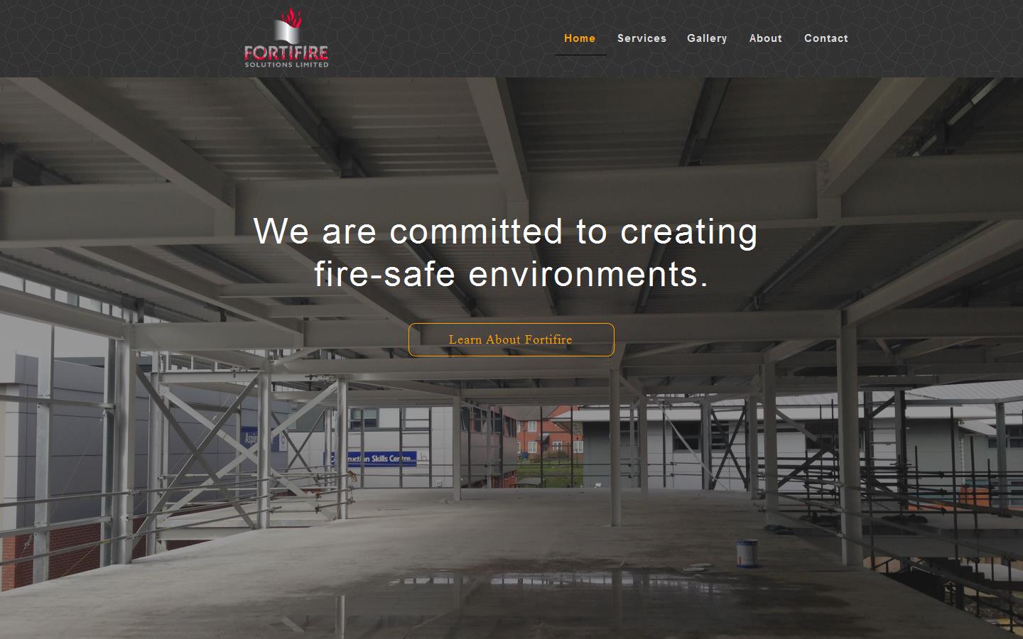 Fortifire Solutions Ltd Website