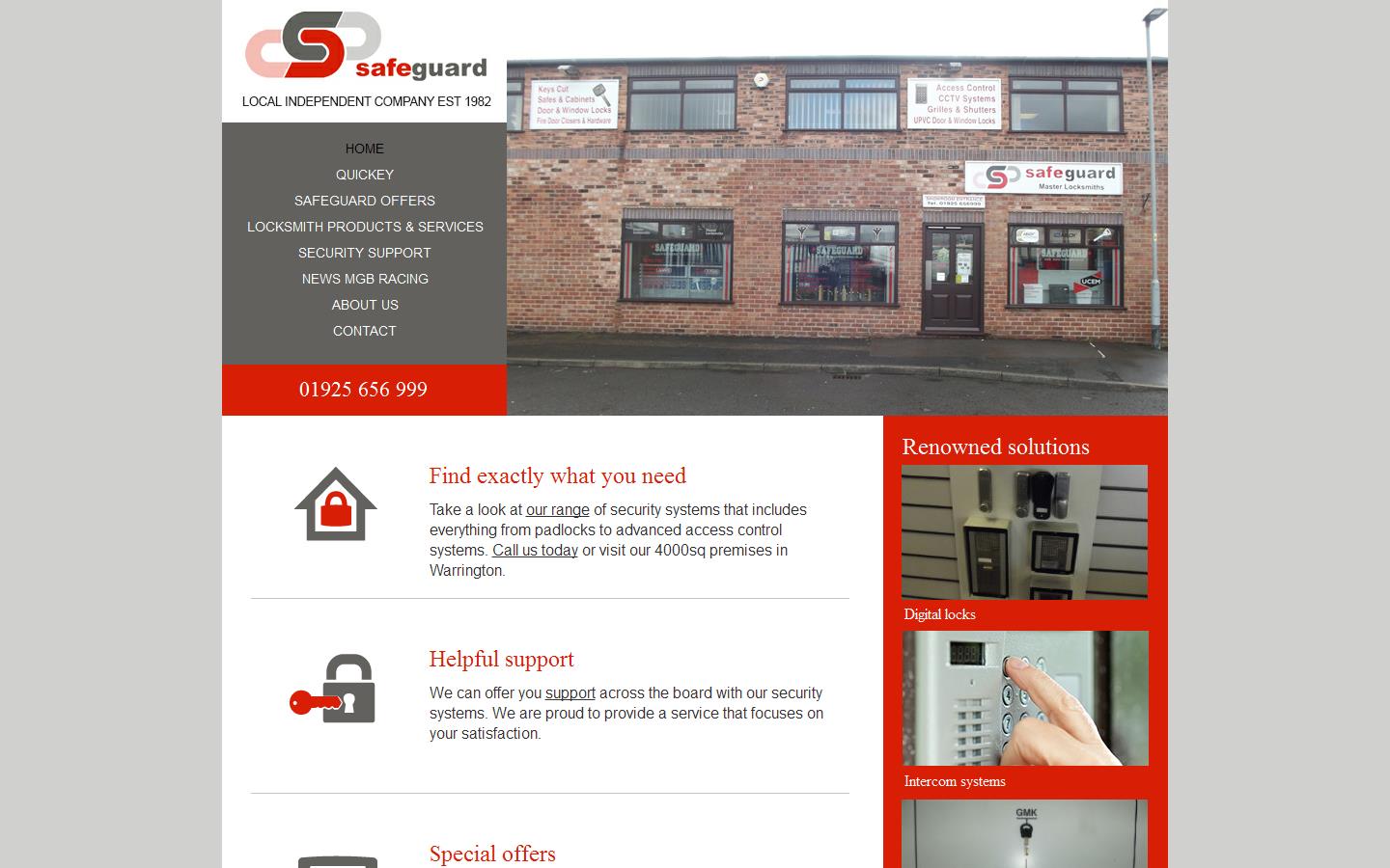Safeguard (Nw) Ltd Website
