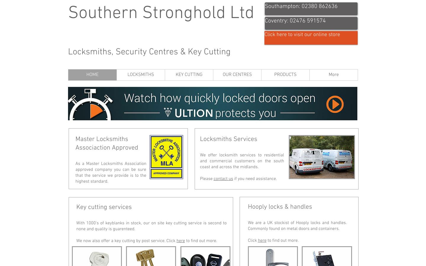 Southern Stronghold Ltd Website