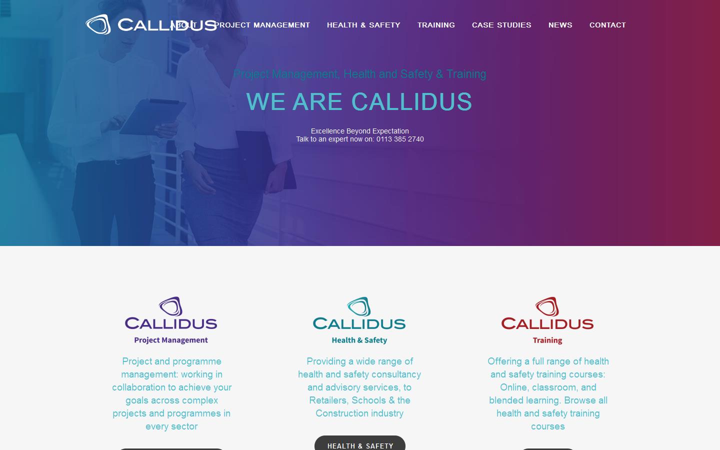Callidus Health & Safety Website