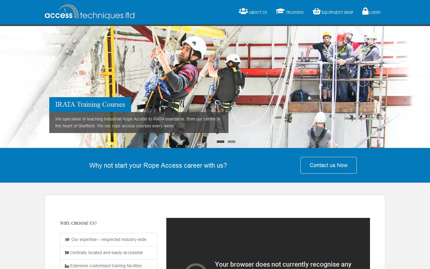 Access Techniques Ltd Website