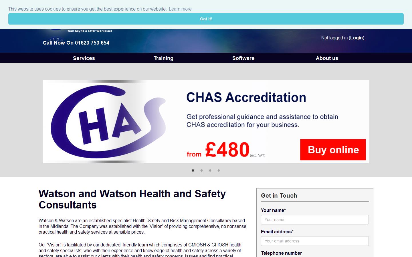 Watson & Watson Ltd Website