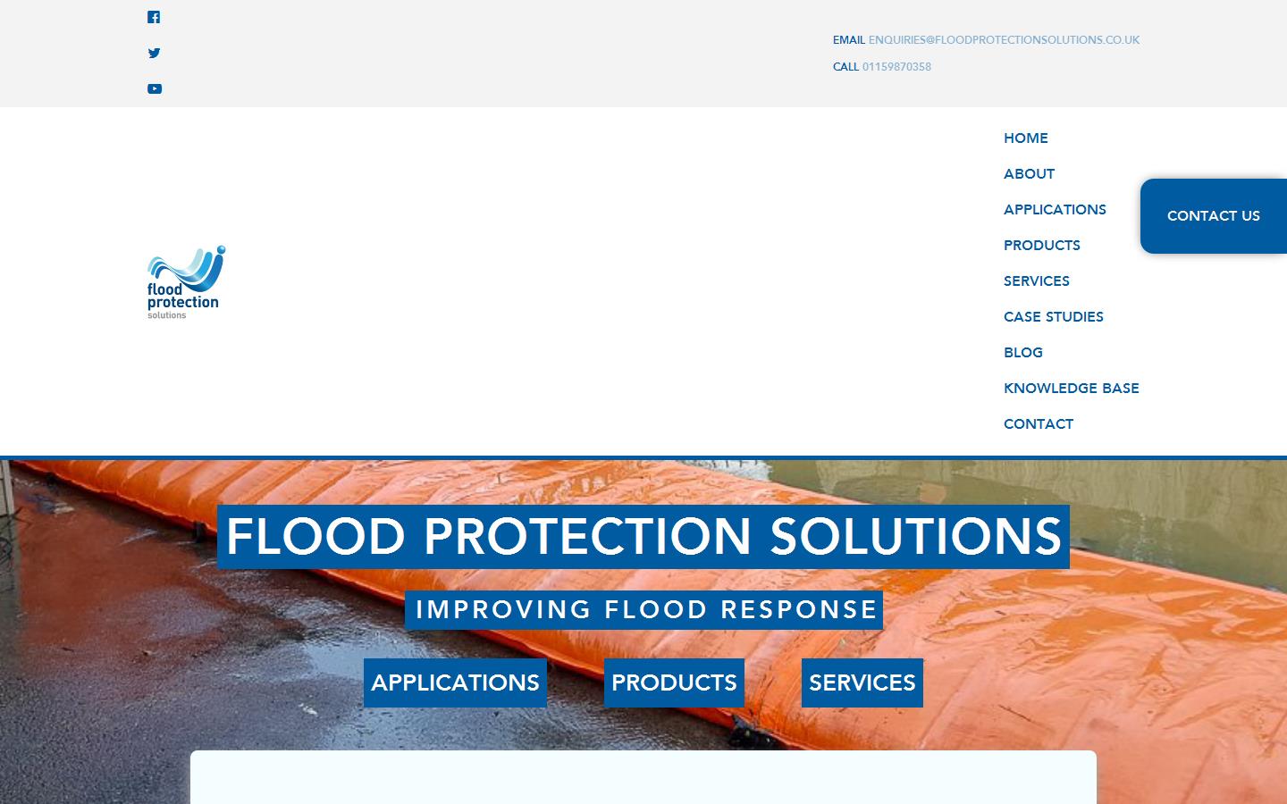 Flood Protection Solutions Ltd Website