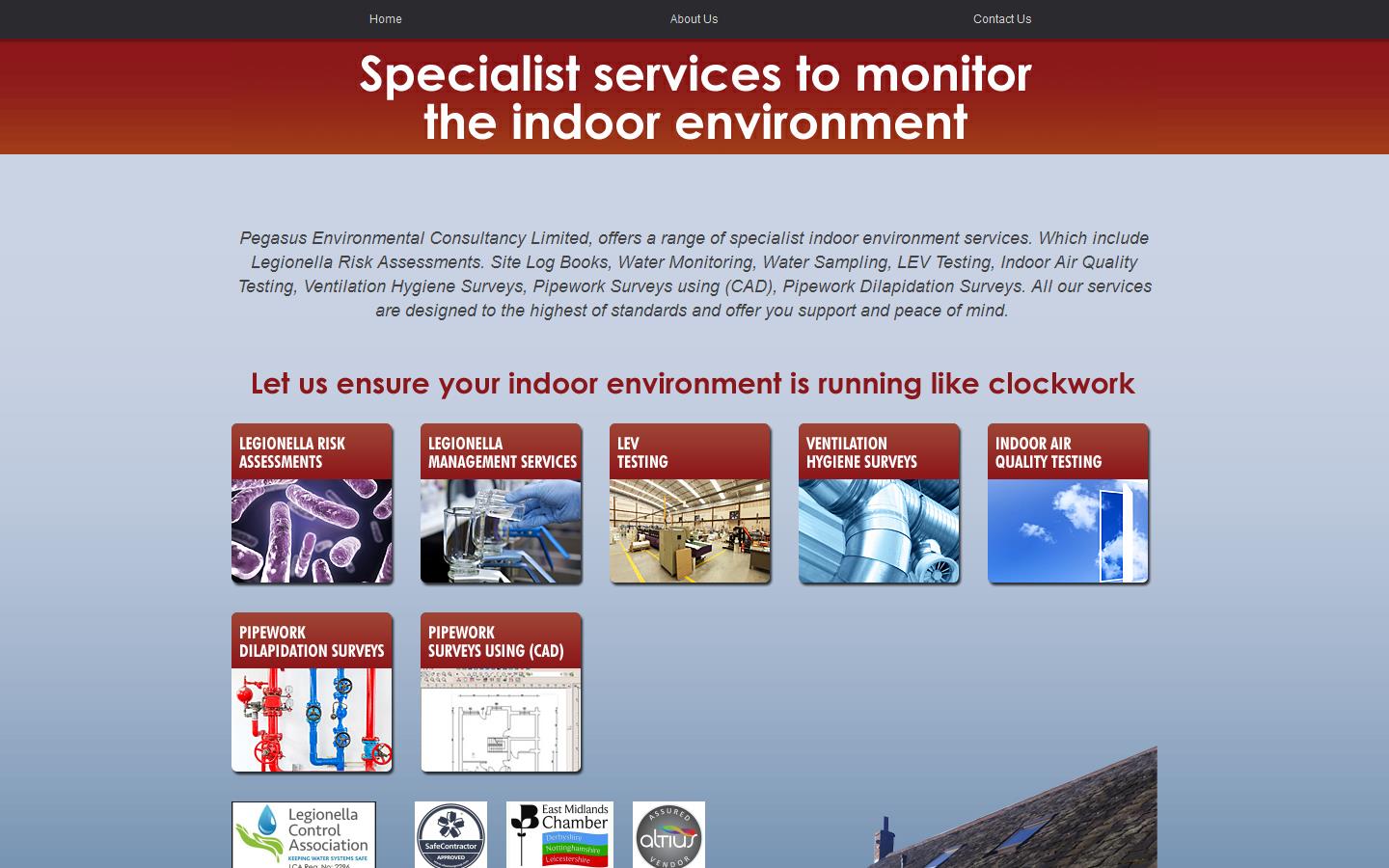 Pegasus Environmental Consultancy Ltd Website