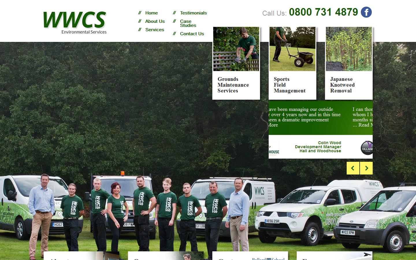W W C S Environmental Services Ltd Website
