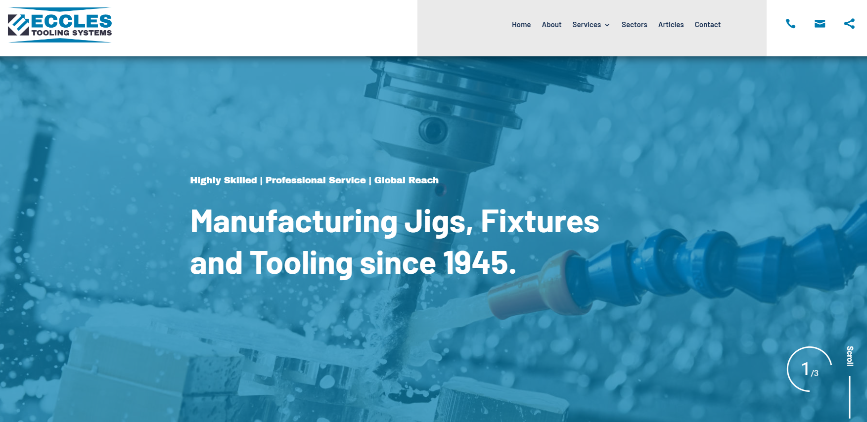 Eccles Tooling Systems Website