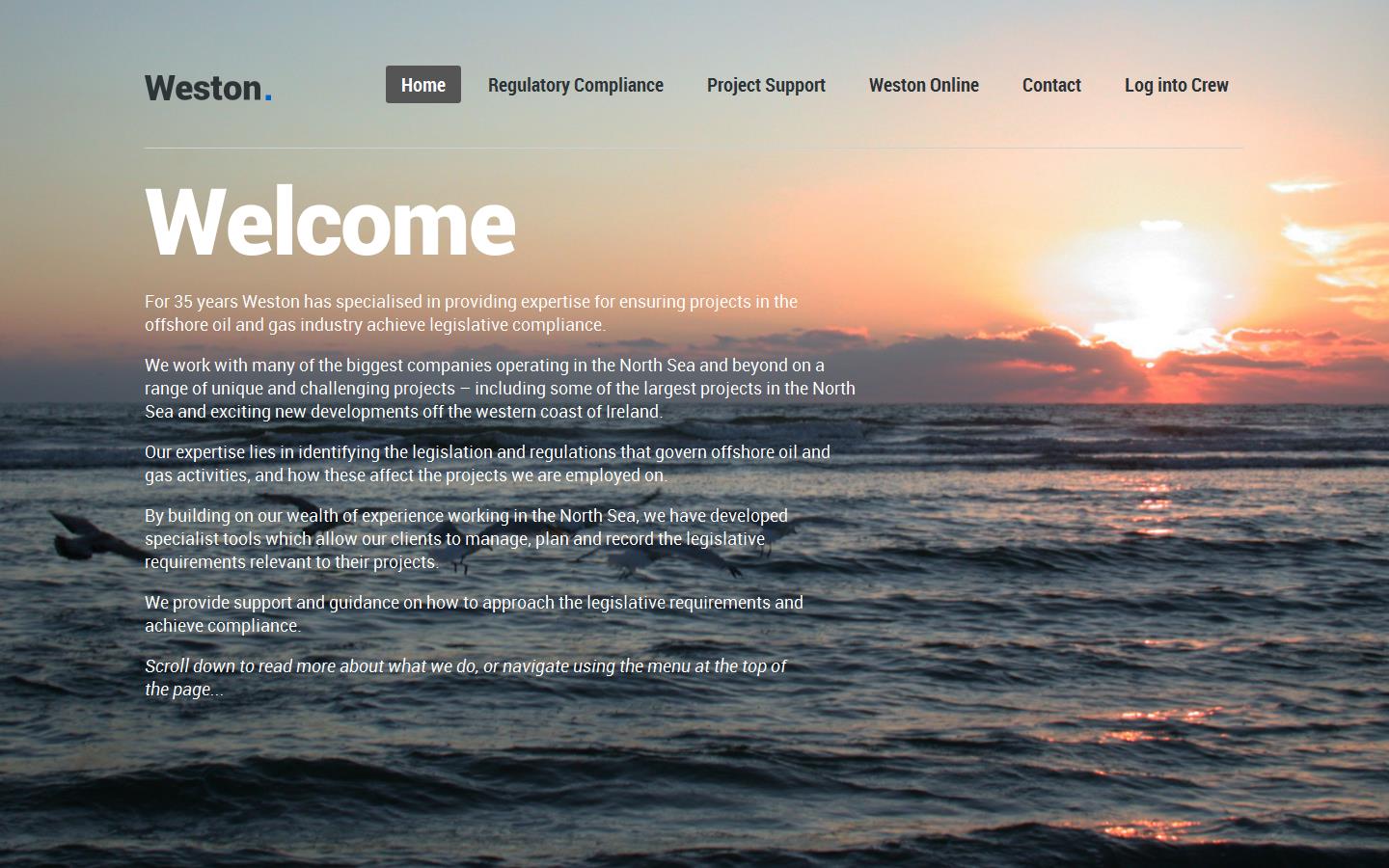 Weston Compliance Services Ltd Website